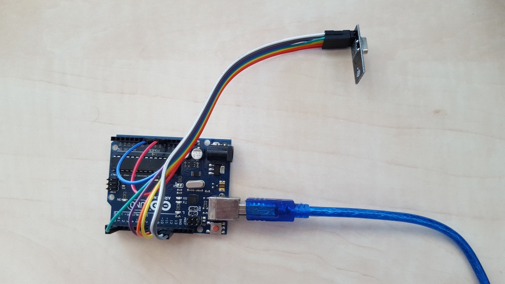 Arduino Uno with a NRF24L01+