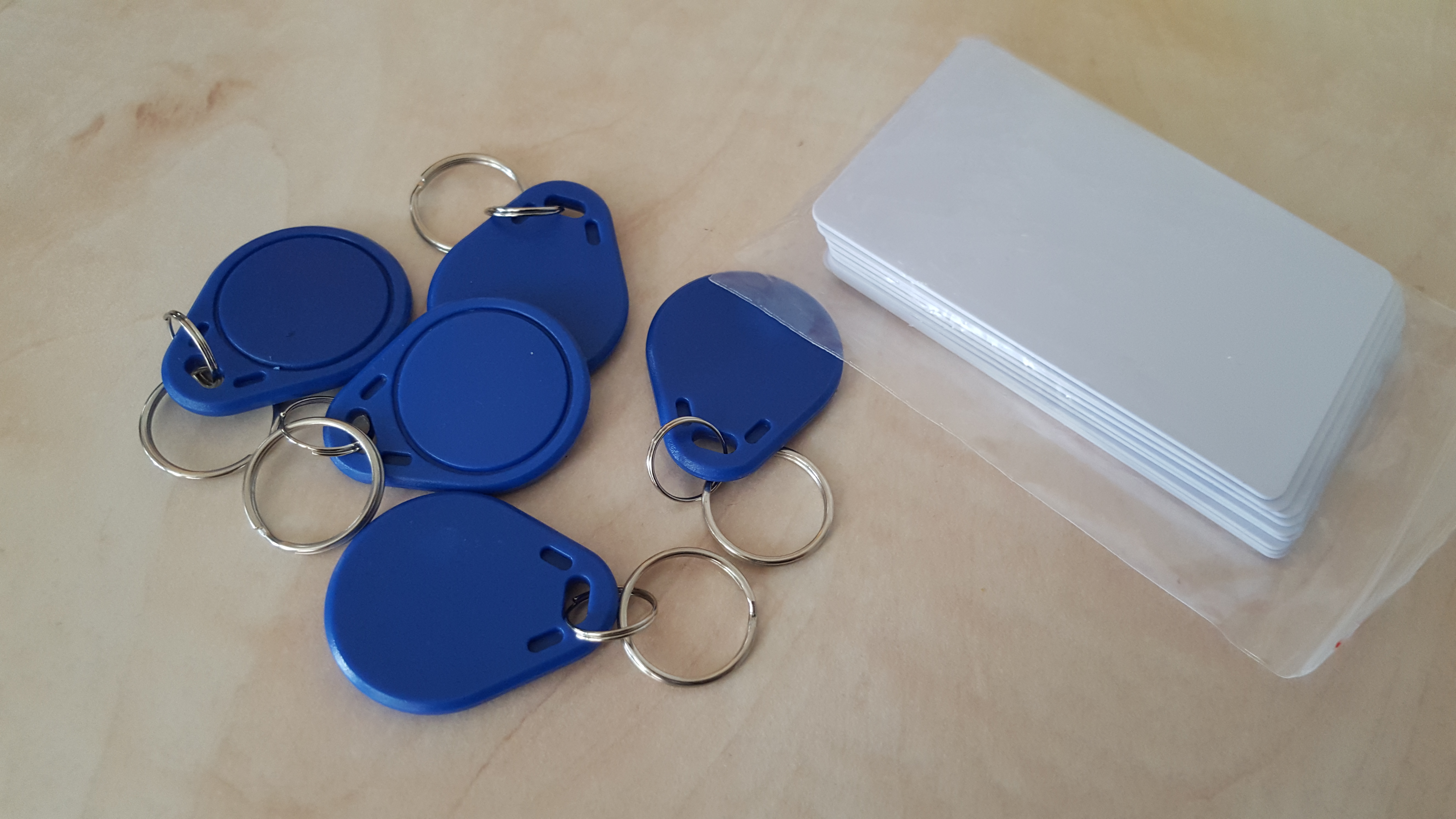 UID Changeable Keyfob Compatible with MCT Block 0 Direct Writable by Phone 5PCS 