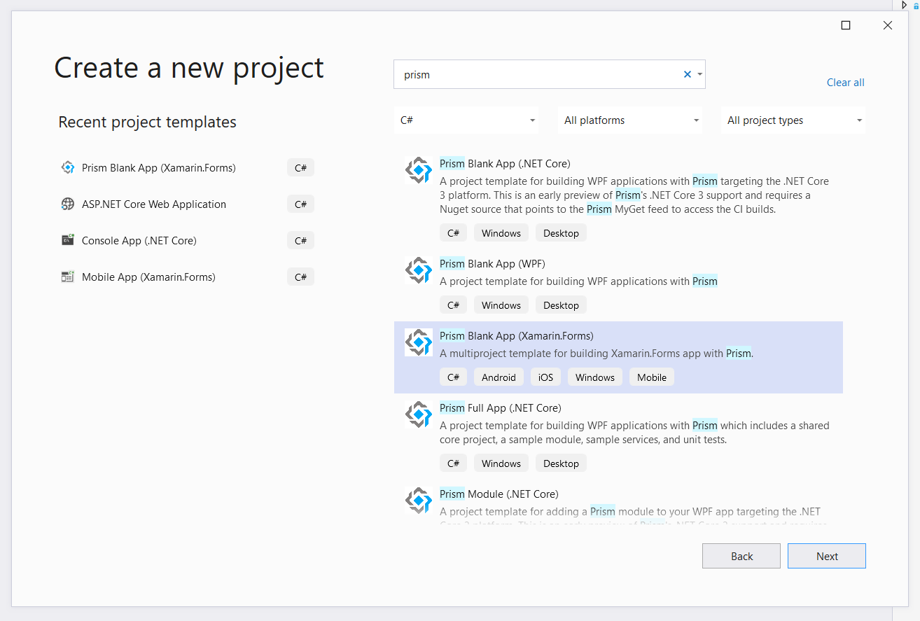 Create and publish a phone app with Xamarin and Prism Forms – timdows