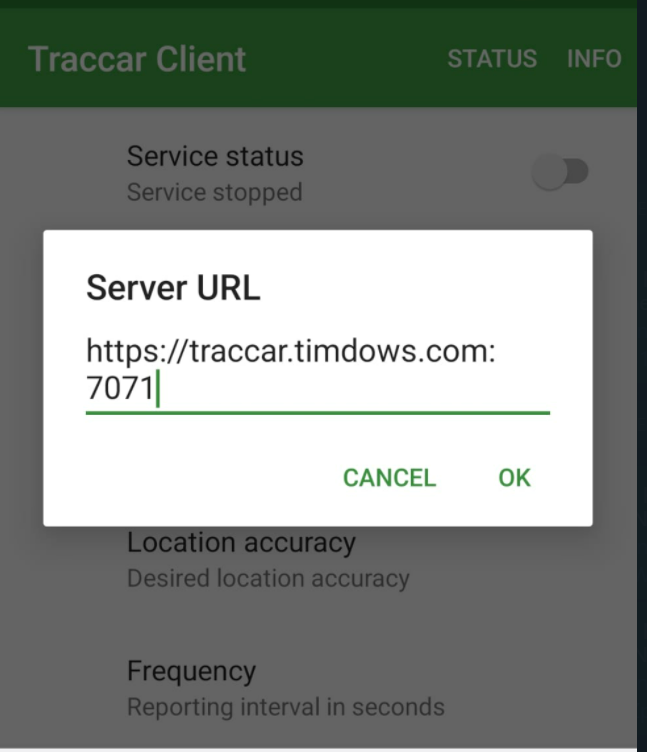 traccar user statistics